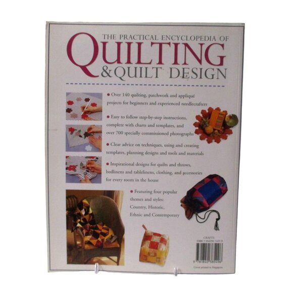 The Practical Encyclopedia Of Quilting & Quilt Design By Stanley & Watson - Picture 2 of 4